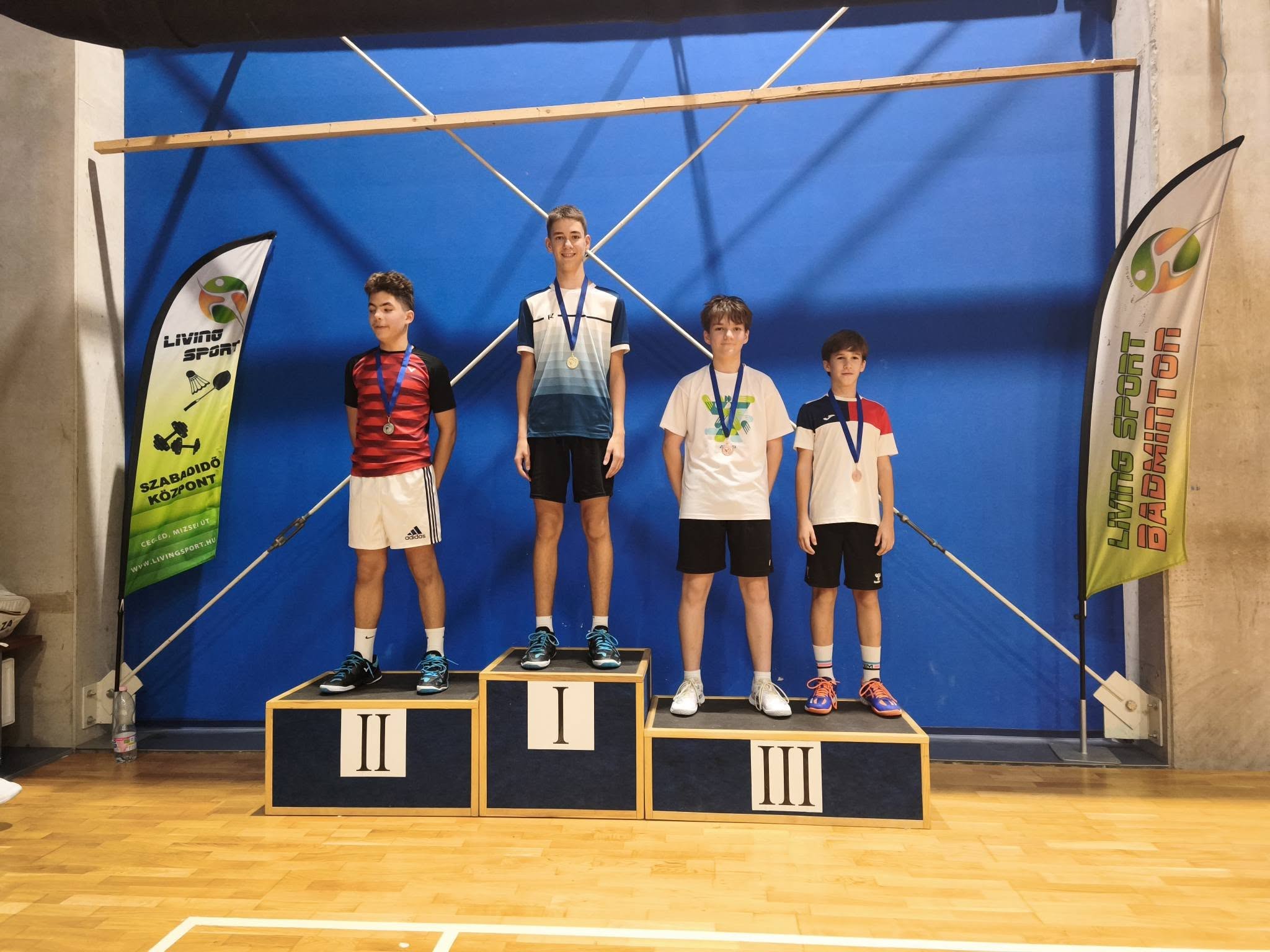 Gyuris Dominik – Living Sport Kupa, fiú egyes bronzérem